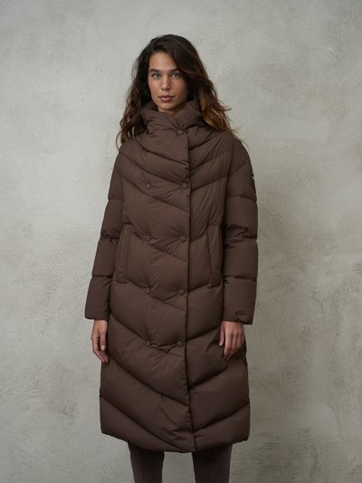 MELODY DOUBLE-BREASTED NUVOLA DOWN JACKET_