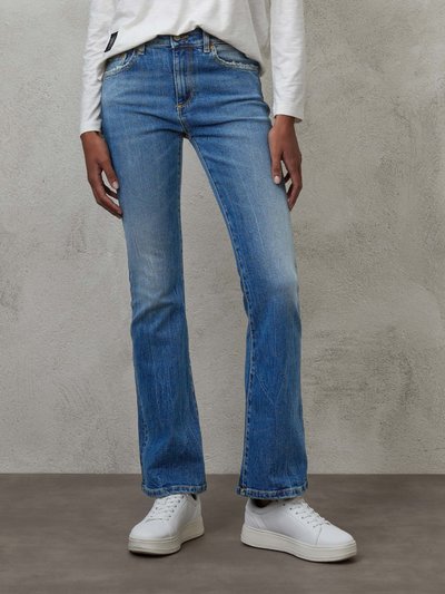 JEANS WITH FLARED BOTTOM - Blauer