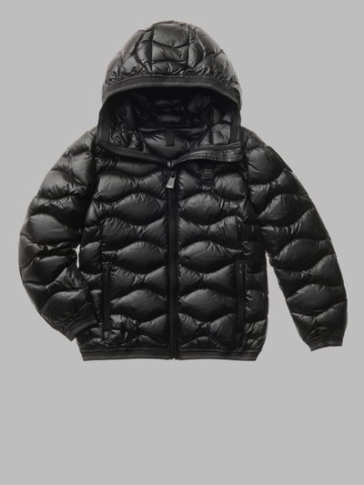GIRL WAVE-QUILTED DOWN JACKET - Blauer