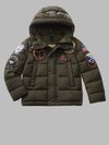 Blauer - PIUMINO JUNIOR BLAUER ACADEMY - Verde Scuro - Blauer