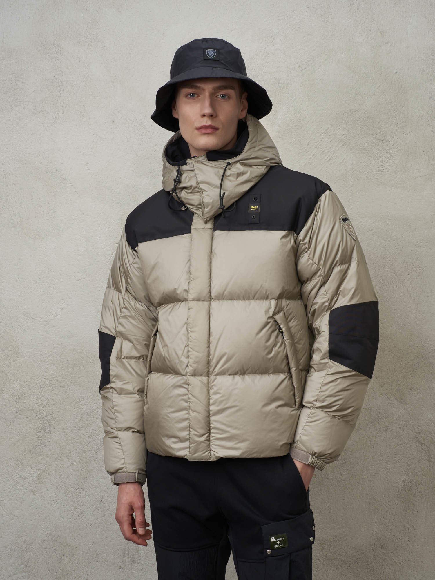 Men's Comet Down Jacket With Hidden Hood | Blauer ®