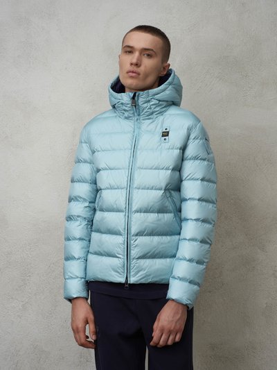 ACTON DOWN JACKET WITH HOOD - Blauer