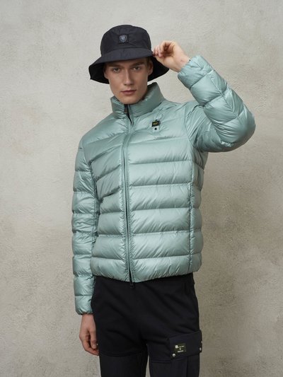 BELMONT DOWN JACKET WITH STAND-UP COLLAR_