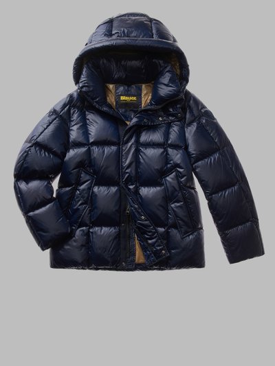 BAY CHECK QUILTED DOWN JACKET_1