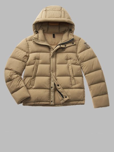 ARCADIA MATTE EFFECT DOWN JACKET WITH HOOD_1