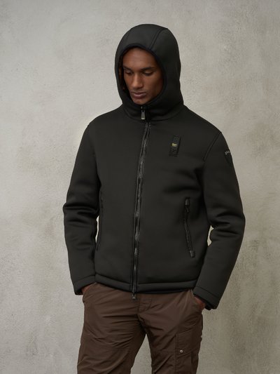 BALLARD REVERSIBLE NEOPRENE NYLON DOWN JACKET