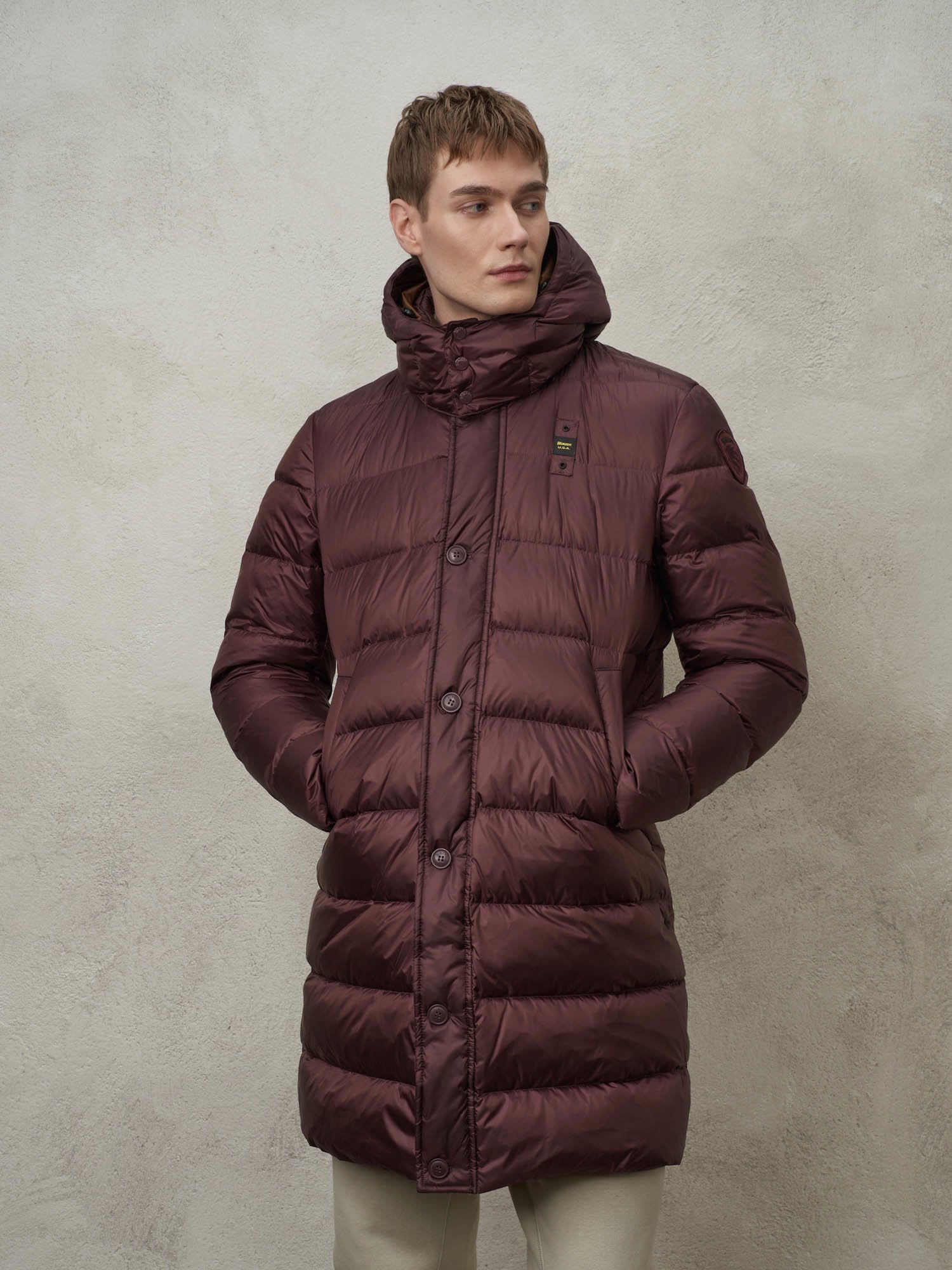 Piumino Lungo Piumini Pesanti Uomo Produzione Piumini