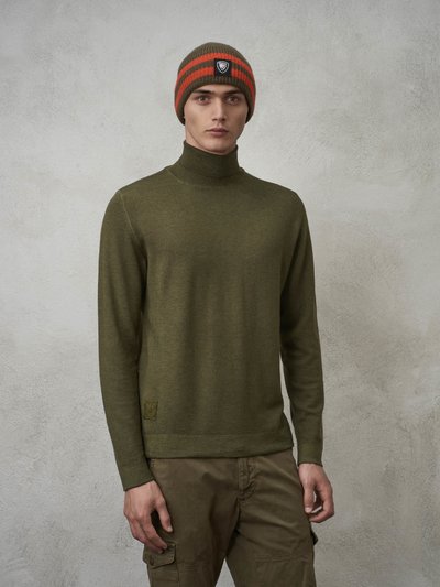 PULL COL MONTANT POUR HOMME_