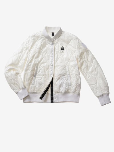 ABIGAIL DIAMOND PATTERN BOMBER JACKET_1