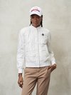 Blauer - ABIGAIL DIAMOND PATTERN BOMBER JACKET - White - Blauer