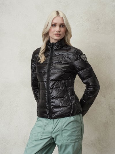 CAMILA DOWN JACKET WITH STAND-UP COLLAR - Blauer