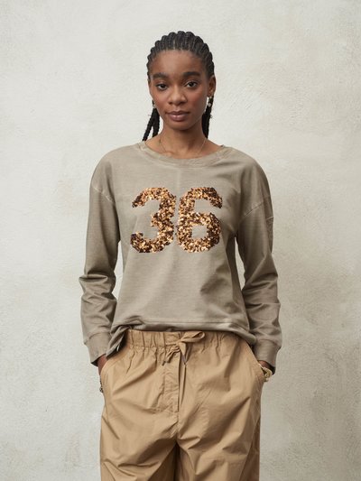 36 SWEATSHIRT WITH SEQUINS_