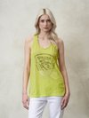 Blauer - TANK TOP WITH HALTER NECK - Evening Primrose - Blauer