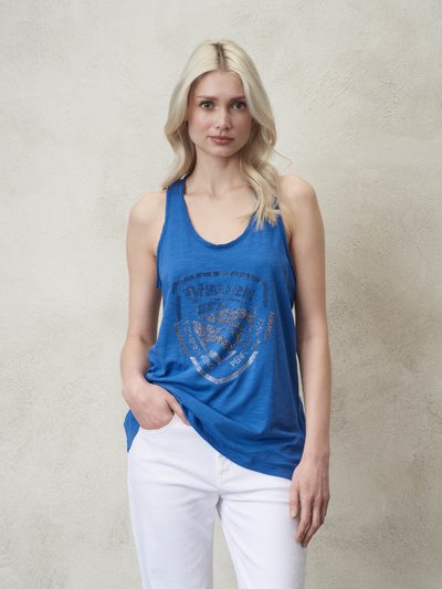 TANK TOP WITH HALTER NECK
