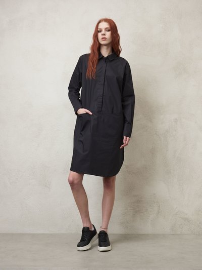 COTTON DRESS WITH TWO POCKETS - Blauer