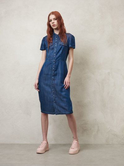 Abiti Da Donna In Lino, Abito Midi, Abito Camicia In Lino Al 100%, Abito Lungo Casual Ampio, Abito Taglie Forti, Morbido, Estivo, Autunnale, Fatto A Mano, Abito Personalizzato N46 - Italia - Foto 8