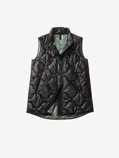 PAISLEY WAVE QUILTED VEST_1