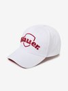 Blauer - EMBROIDERED BASEBALL CAP - White - Blauer