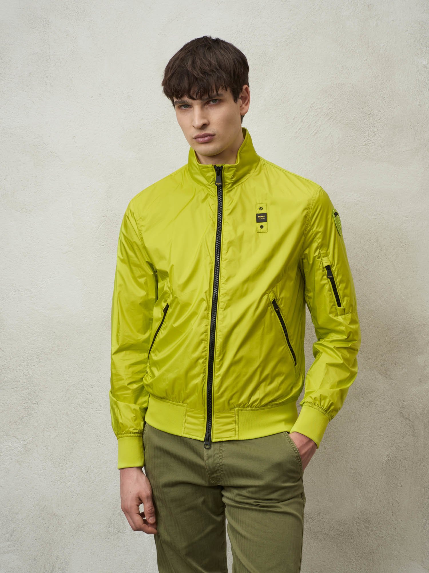 Theodore Fashion-Coloured Bomber Jacket | Blauer ®