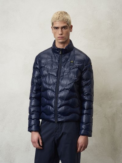 SAMUEL WAVE QUILTED DOWN JACKET