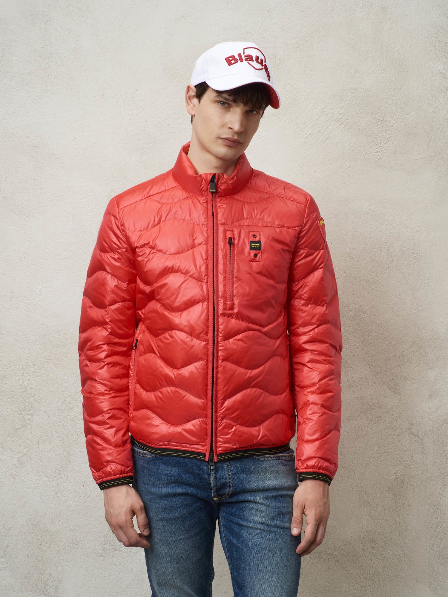 Waylon Down Jacket With Small Chest Pocket Blauer