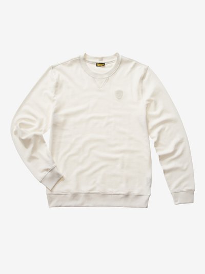 Lightweight white sweatshirt sale