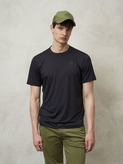 TECHNICAL T-SHIRT WITH SHIELD - Blauer