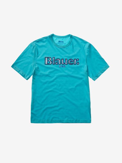 HERREN-T-SHIRT SCHATTIERTES LOGO_1