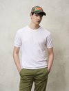 T-SHIRT COL ROND MANCHE COURTE - Zoom