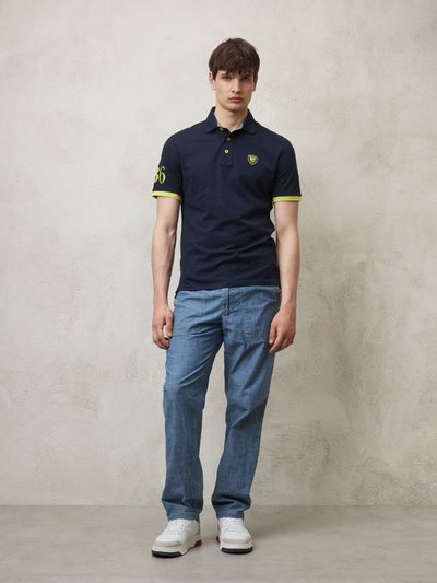 Polo blauer best sale