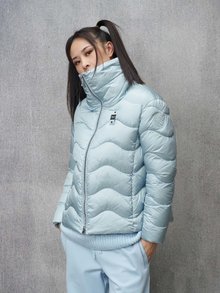 Blauer - HIGH COLLAR JACKET LYNN - Blue 975 - 1