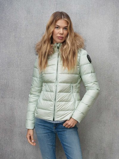 STRIPED DOWN JACKET ARCADIA - Blauer