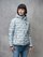 Blauer - WAVE PATTERN DOWN JACKET CAMELIA - Blue 975 Inside Mist Grey - Blauer