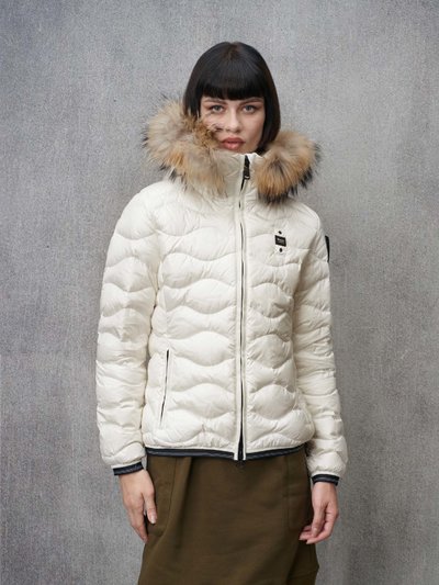 DOWN JACKET WITH FUR TRIM ALDIE