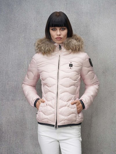 DOWN JACKET WITH FUR TRIM ALDIE