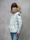 Blauer - PLUMÍFERO CON LÍNEAS GEOMÉTRICAS ALICIA - Blue 975 Inside Mist Grey - Blauer