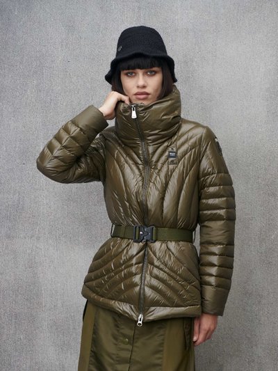 DOWN JACKET WITH BELT ANGELL_