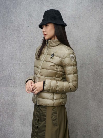 DOWN JACKET WITH MANDARIN COLLAR GEORGIA