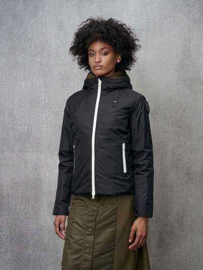 BLOUSON AVEC INTÉRIEUR EN FAUSSE FOURRURE ERIE - Blauer