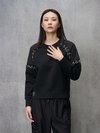 FELPA STRASS GIROCOLLO CORINNE - Zoom