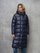 Blauer - LANGE JACKE BELLEVUE - Blue Inside Mist Grey - Blauer