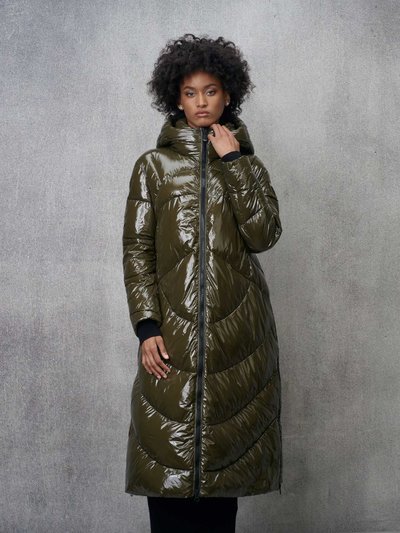 LONG SHINY DOWN JACKET KERNA