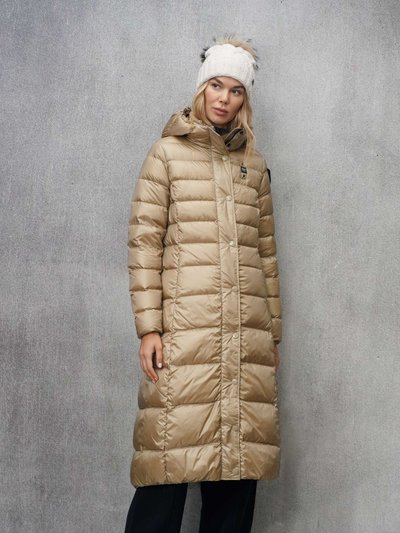 FITTED LONG DOWN JACKET ANITA_