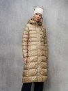 Blauer - TAILLIERTE LANGE DAUNENJACKE ANITA - Beige 301 Inside Celeste Brine - Blauer