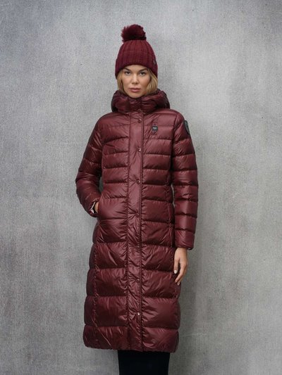 FITTED LONG DOWN JACKET ANITA