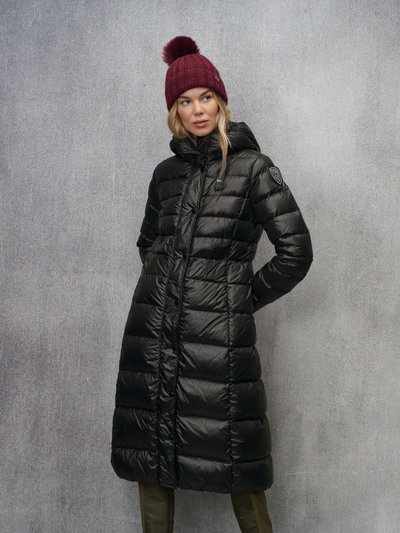 FITTED LONG DOWN JACKET ANITA