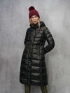 Blauer - PIUMINO LUNGO SFIANCATO ANITA - Nero Int. Red 578 - Blauer