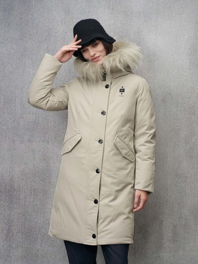 NEOPRENE PARKA WITH FUR PAGE