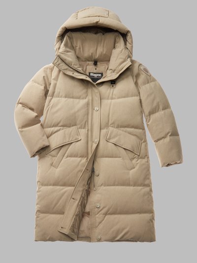 MELANGE LANGE DAUNENJACKE LUCY_1