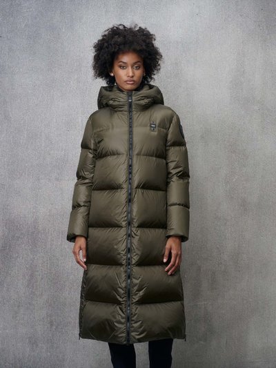 LONG DOWN JACKET WITH HOOD CELIA